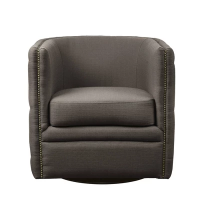 Milton Swivel Chair Gray - Image 8
