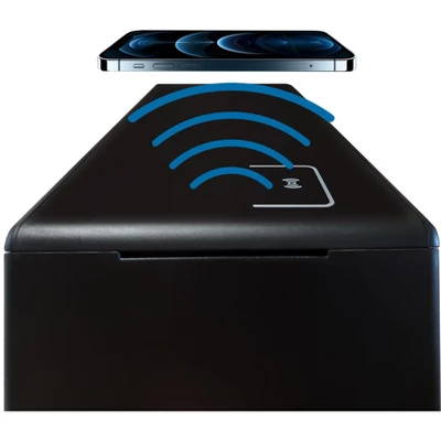 Stand Up Desk Store 20" W Folding Monitor Stand With USB Charging Port - Image 2