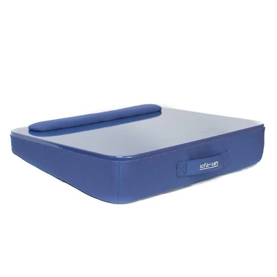 Sofia + Sam All Purpose Lap Desk Bed Table With Memory Foam - Blue