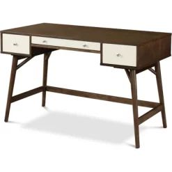 Sutton Writing Desk Brown - Adore Decor