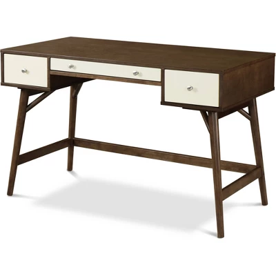 Sutton Writing Desk Brown - Adore Decor