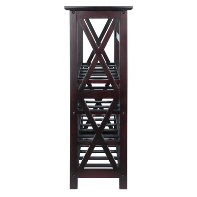 Rio 24 Bottles Wine Rack Wood/Espresso - Winsome - Image 2