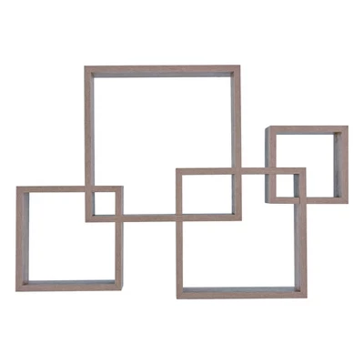 25.5" X 17.75" Intersecting Cube Wall Shelf - Danya B. - Image 8