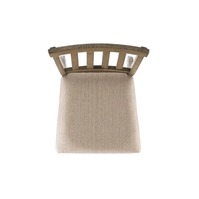 Set Of 2 Stanford Standard Height Side Chair Set Gray - Picket House Furnishings - Image 6