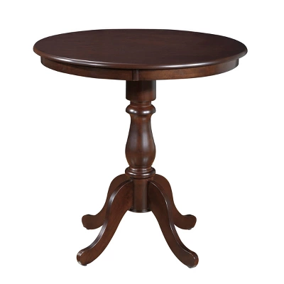 36" Salem Round Pedestal Bar Table - Carolina Chair & Table - Image 5