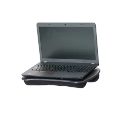 Mind Reader Portable Laptop Lap Desk With Handle, Black