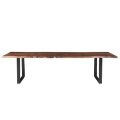 96" Athea Butterfly Live Edge Dining Table - Timbergirl