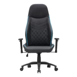 Ansar Diamond Stitched Faux Leather Gaming Chair - MiBasics