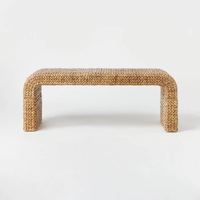 Shiffer Waterfall Woven Bench - Threshold⢠Designed With Studio McGee - Image 2