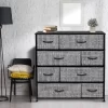 Sorbus Drawer Dresser For Teen Kid's Bedroom Gray
