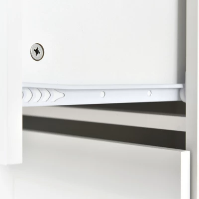 52.7 In. W Mobile Kitchen Island With Drop Leaf Wood Top, Spice Rack And Locking Wheels-ModernLuxe - Image 9