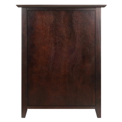 Burke File Cabinet Coffee Finish - Winsome - Image 7