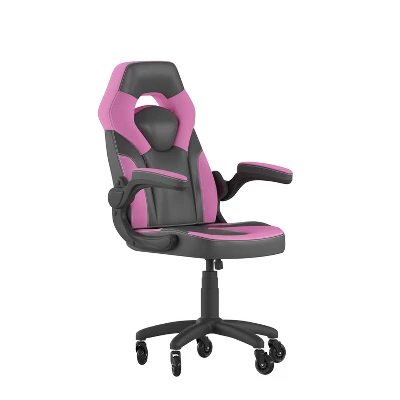 Flash Furniture X10 Gaming Chair Racing Office Computer PC Adjustable Chair With Flip-up Arms And Transparent Roller Wheels - Image 14