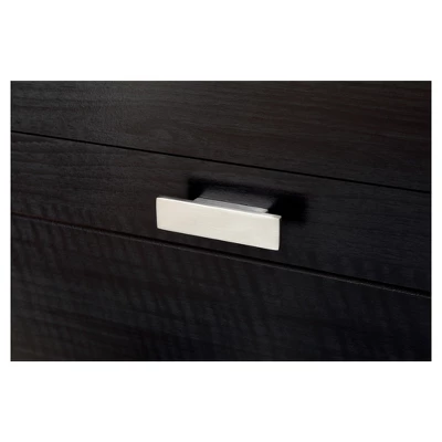 Reevo 4 Drawer Vertical Dresser Black Onyx - South Shore - Image 4