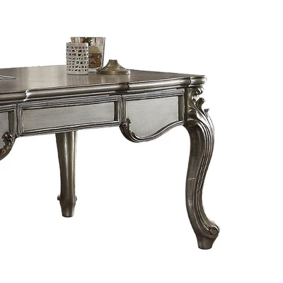 Versailles Executive Desk Antique Platinum - Acme Furniture - Image 5
