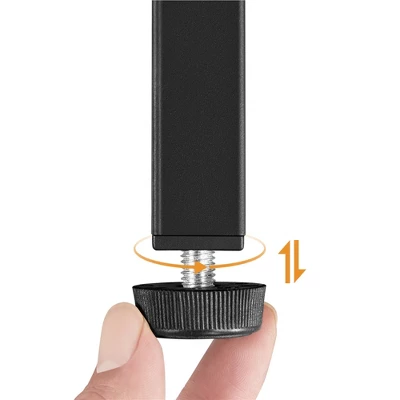 Yaheetech 3-Tier Narrow End Table With Drawer And Flip Top Compartment, Rustic Brown - Image 6