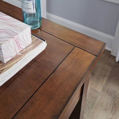 Tahoe Executive Writing Desk - Aged Maple - Home Styles - Image 17