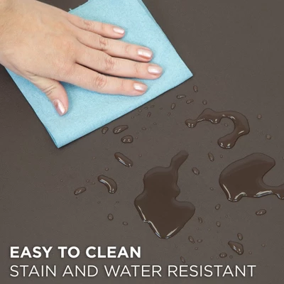 Mount-It! Standing Desk Floor Mat, Brown Standing Comfort Mat For Standing Desk, Home, Office, Kitchen, Garage, 18"x22" - Image 5