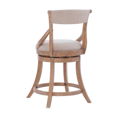 Big And Tall Gerald Counter Height Barstool Brown - Powell Company - Image 4