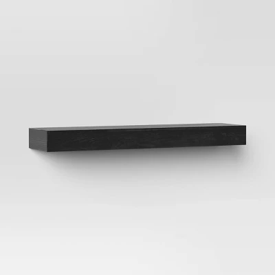 24" Floating Wood Shelf - Threshold™ - Image 5