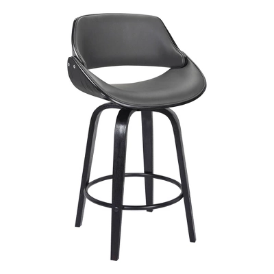 26" Mona Contemporary Counter Height Barstool - Armen Living - Image 6
