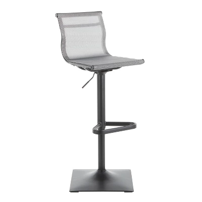 33.5" Mirage Contemporary Barstool - LumiSource - Image 12