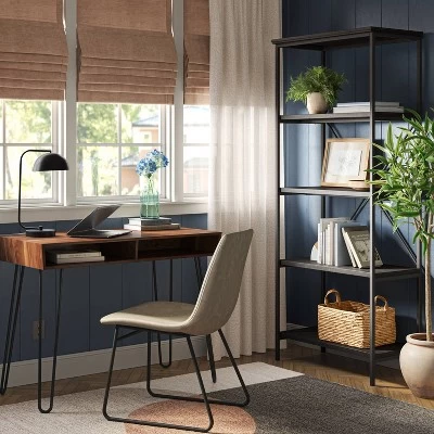 Hairpin Writing Desk With Storage - Thresholdâ˘