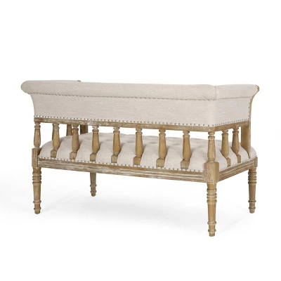 Loyning Traditional Fabric Tufted Loveseat - Christopher Knight Home - Image 2