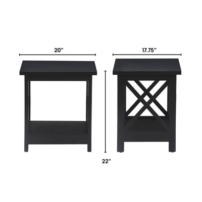 Bismarck Side Table Black - Serta - Image 7