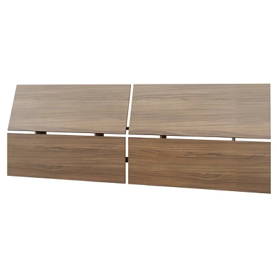 Queen 5pc Alibi Bedroom Set Walnut - Nexera - Image 4