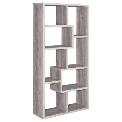 70.75" Theo 8 Shelf Bookcase - Coaster - Image 12