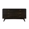 Baly 6 Drawer Mid-Century Modern Dresser - Armen Living