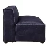 52" Birdie Sofa With Top Grain Leather Vintage Blue - Acme Furniture