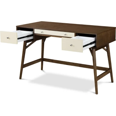 Sutton Writing Desk Brown - Adore Decor - Image 7
