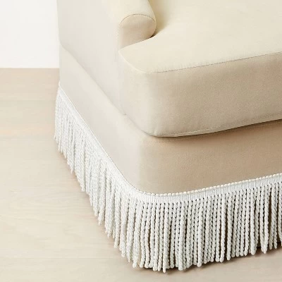 Alberhill Velvet Accent Chair With Fringe - Opalhouse™ Designed With Jungalow™ - Image 5