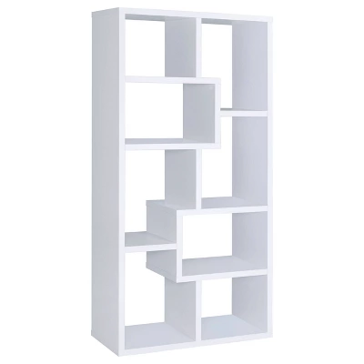70.75" Theo 8 Shelf Bookcase - Coaster - Image 13