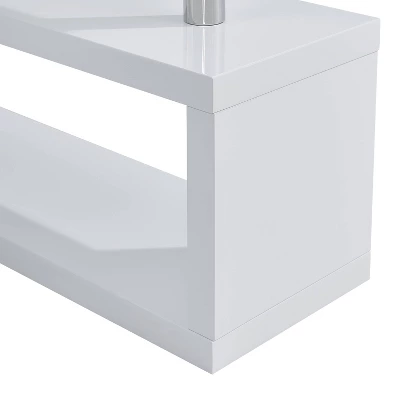 Yaminah Multifunctional Corner/L Desk White - Aiden Lane - Image 6