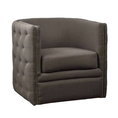 Milton Swivel Chair Gray - Image 9