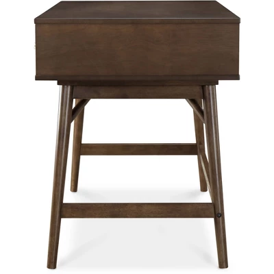 Sutton Writing Desk Brown - Adore Decor - Image 3