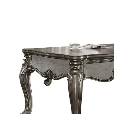 Versailles Executive Desk Antique Platinum - Acme Furniture - Image 4