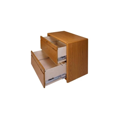 2 Drawer File Brown - Martin Furniture - Image 5