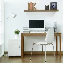Floating Shelf Wall Mounted Hidden Brackets Gray Oak - InPlace