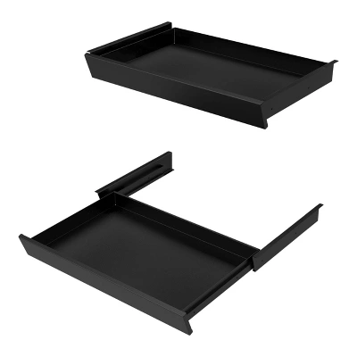 Stand Up Desk Store Add-On Office Sliding Under-Desk Drawer Storage Organizer For Standing Desks