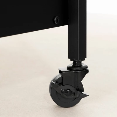 City Life Bar Cart With Wine Glass Rack - South Shore - Image 9