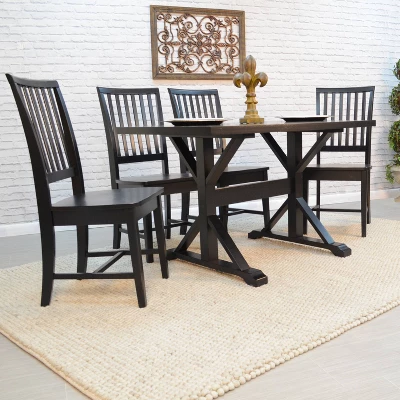 Florence 48" Trestle Table - Carolina Chair & Table - Image 3