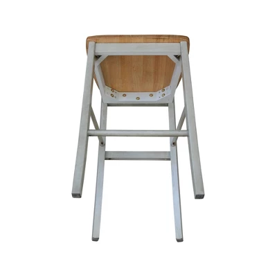 30" X Back Barstool - International Concepts - Image 7