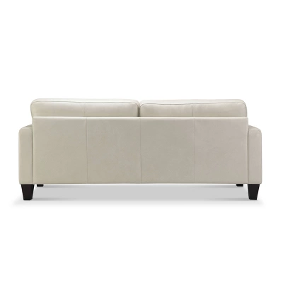 Tova Leather Sofa - Abbyson Living - Image 2