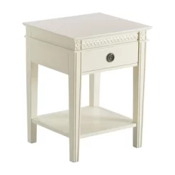 Westport Side Table Antique White - Finch