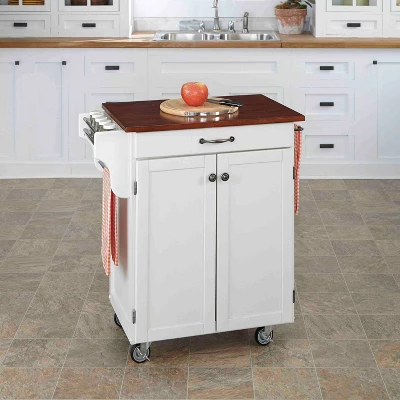 Cuisine Kitchen Carts And Islands White Base - Home Styles - Image 3