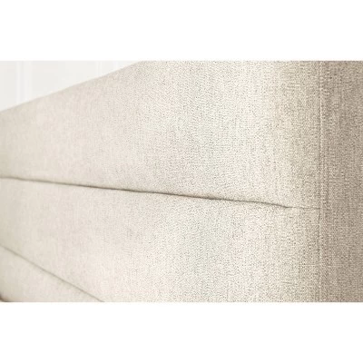 6pc Aurora Mid-Century Brown Bedroom Set With Upholstered Bed - Abbyson Living - Image 6